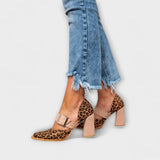 Avano - Sandales à talons léopard