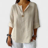 Nicole - Blouse élégante à décolleté en V