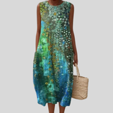 Fließendes und bequemes Kleid
