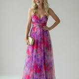 Isel | Soft Wrap Maxi Kleid
