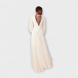 Elsa - Robe Maxi Crème de Allegory