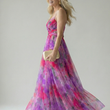 Isel | Soft Wrap Maxi Kleid