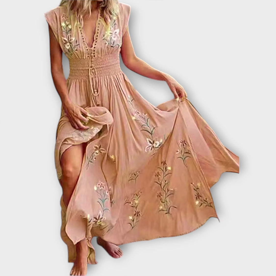 Felizia – Boho-Kleid mit zauberhaften Stickereien