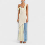 Alora - Robe Midi Thames avec Détail Splice