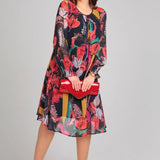 Florida – Elegantes Blumenkleid