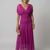 Calen | Off-Shoulder Midi-Kleid