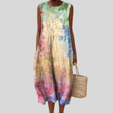 Fließendes und bequemes Kleid