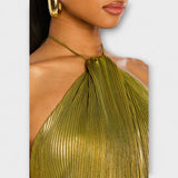 Emma - Robe dos nu à halter