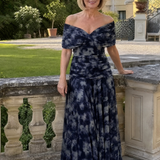 Calen | Off-Shoulder Midi-Kleid