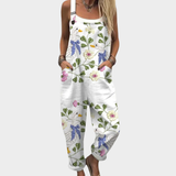 Bequemer Bedruckter Jumpsuit