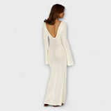 Anne - Weißes Luna Strandkleid