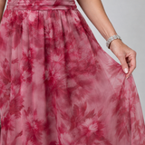 Avien | Weiches Halfter Midi-Kleid
