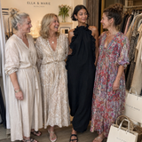 Helene | Robe maxi sans manches en lin avec volants