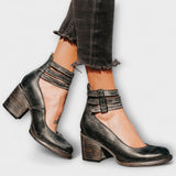 Marisa - Damenschuhe mit dreifachem Riemen