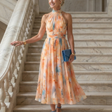 Elin | Weiches Halter-Midi-Kleid