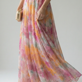 Isel | Soft Wrap Maxi Kleid