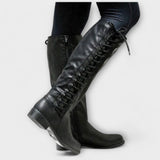 Bottines élégantes à lacets