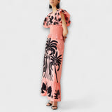 Amy - Robe Palmier Chic