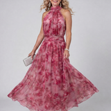 Avien | Weiches Halfter Midi-Kleid