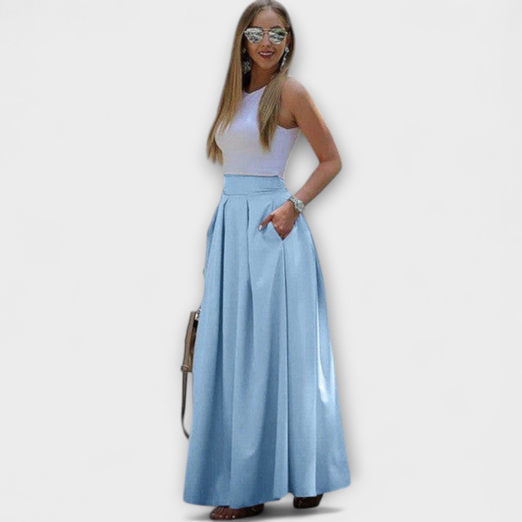 Tzafira – Eleganter Maxirock mit hoher Taille