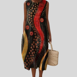 Fließendes und bequemes Kleid