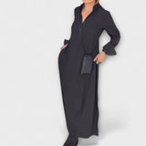 Caroline - Langes und fließendes Kleid