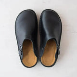 Orthopädische Lederclogs