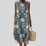 Fließendes und bequemes Kleid