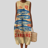 Fließendes und bequemes Kleid