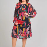 Florida – Elegantes Blumenkleid