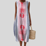 Fließendes und bequemes Kleid