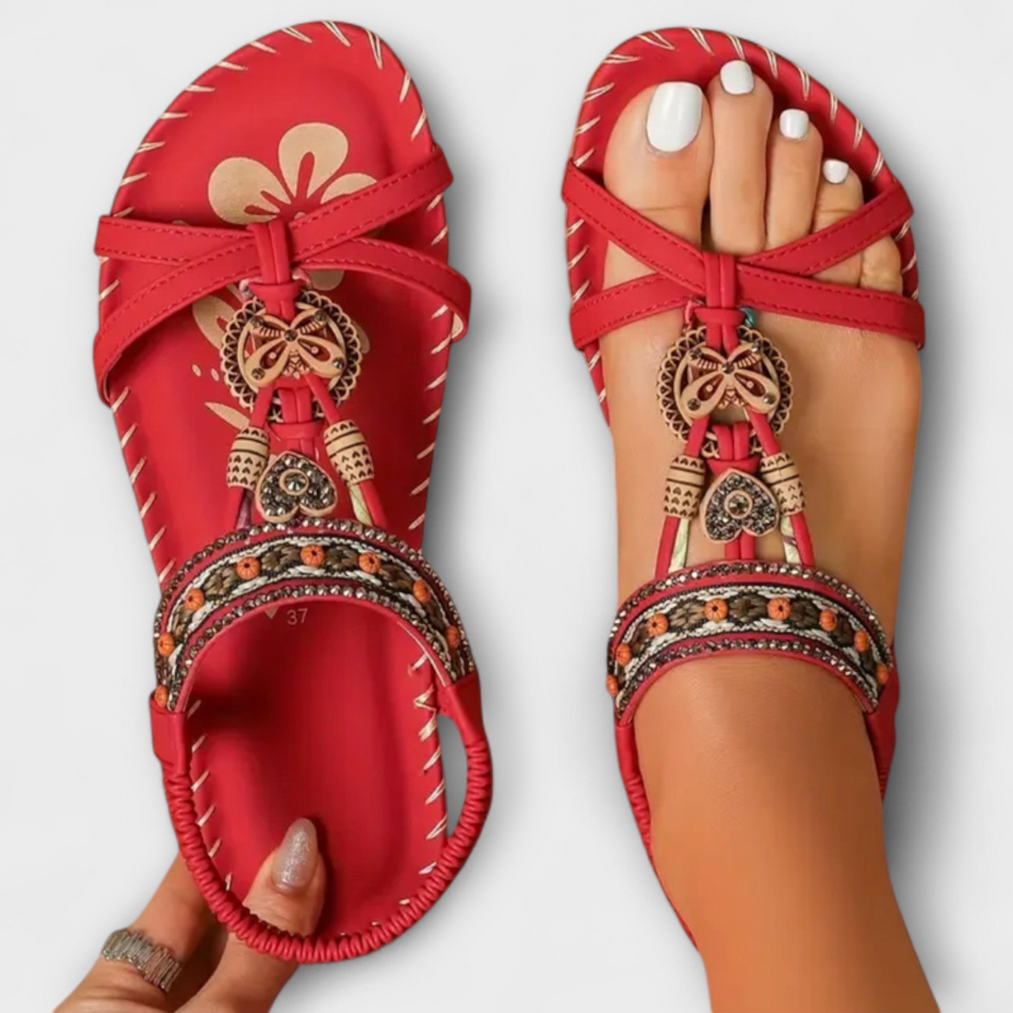 Clara - Sandalen inspiriert von Ibiza