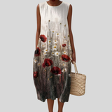 Fließendes und bequemes Kleid
