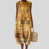 Fließendes und bequemes Kleid