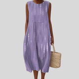 Fließendes und bequemes Kleid