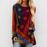 Smilla™ | Tunique avec imprimé patchwork ethnique