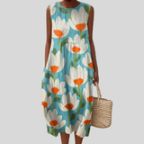 Fließendes und bequemes Kleid