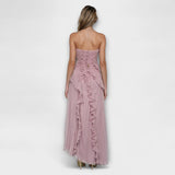 Elisia - Elegantes ärmelloses langes Kleid