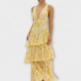 Faye - Robe Midi Bloom Shift