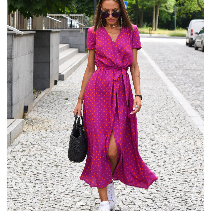 Amélia - Midi-Kleid mit Blumenmuster