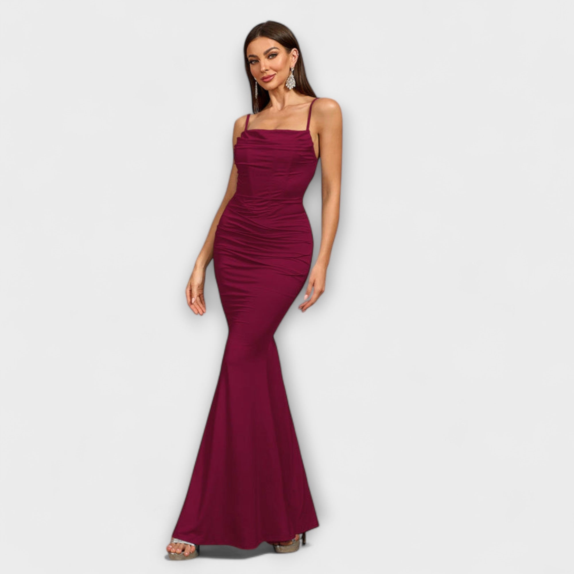 Callie - Elegantes Rüschenkleid