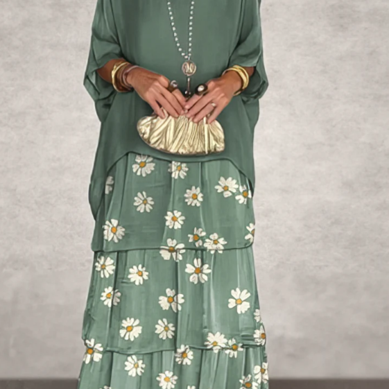 Lara – Elegantes, langes und luftiges Kleid