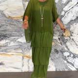 Lara – Robe élégante, longue et aérienne