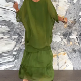 Lara – Elegantes, langes und luftiges Kleid