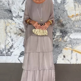 Lara – Elegantes, langes und luftiges Kleid