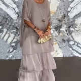 Lara – Elegantes, langes und luftiges Kleid