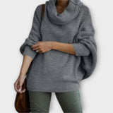 Ulrike - Eleganter Damenpullover in Schildpatt