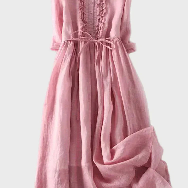 Minimalistisches Langkleid