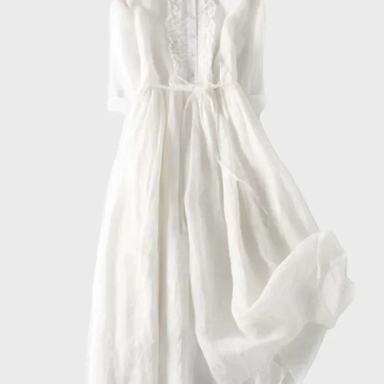 Minimalistisches Langkleid