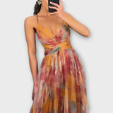 Robe Maxikleid Annai Mesh - Élégante et Sculptante